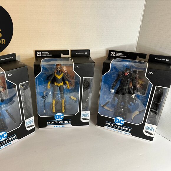 DC Multiverse Batmobile Build-A Figure- Set- McFarlane Toys-First Release - Picture 2 of 3